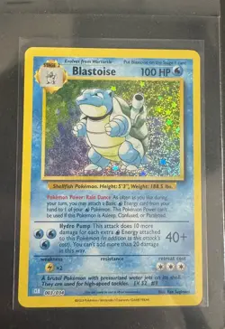 Squirtle Wartortle Blastoise Pokemon TCG Classic Holo Set (NM Near Mint) - Image 5