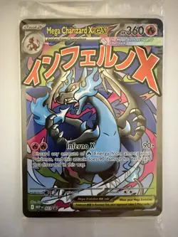 Mega Charizard X ex + Oricorio ex Pokemon Phantasmal Flames UPC Promo - SEALED - Image 3