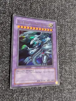 Yu-Gi-Oh! Blue-Eyes Ultimate Dragon JMP-EN005 Secret Rare Limited Edition - Image 2