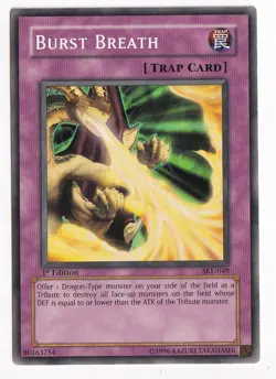 Burst Breath - SKE-049 - Common Yu-Gi-Oh! 1st Edition - Image 1