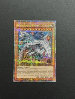 2025 YUGIOH RA04 25TH QCR SECRET RARE NIBIRU THE PRIMAL BEING NM - Image 1