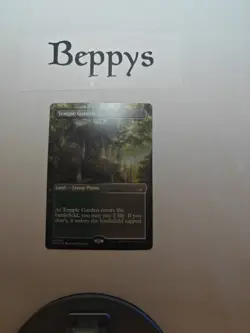 Temple Garden (Borderless) - Near Mint MTG Ravnica Remaster - Image 1