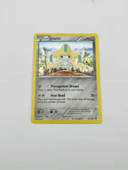 Jirachi - XY195 - Pokemon XY Promo Holo Rare Card LP - Image 2