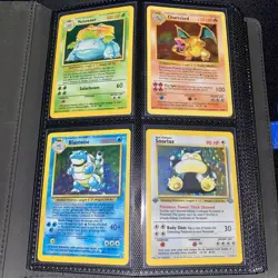 Binder Full 160 Pokemon Cards Vintage HOLO 1st Edition Collection Lot Charizard - Image 2