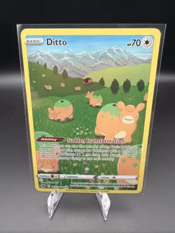 Pokemon TCG Ditto Crown Zenith Galarian Gallery Ultra Rare Card GG22/GG70 NM - Image 1