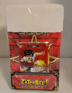 2005 ZATCH BELL SERIES 1 THE CARD BATTLE GAME SEALED BOX 12 PACKS RARE QTY!!! - Image 1