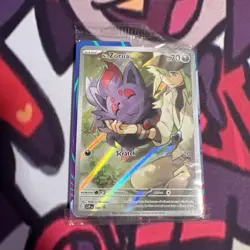 N's Zorua 189 Sv: Scarlet & Violet Promo Cards Holo - SEALED - Image 1