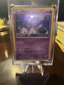 Pokemon TCG 2017 Mew XY192 Promo Card Holo Rare Lightly Played - Image 1