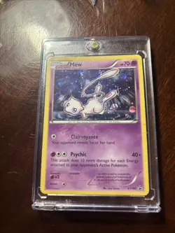 Pokemon TCG 2017 Mew XY192 Promo Card Holo Rare Lightly Played - Image 3