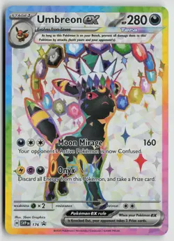 Umbreon ex - 176 Promo SV: Scarlet & Violet Promo Cards SVP 176 NM - Image 1