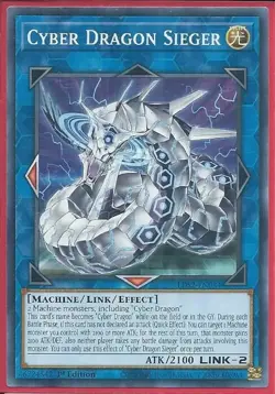 Yugioh - Cyber Dragon Sieger - 1st Edition Card - Image 1