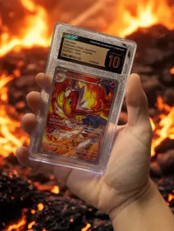 🔥 CGC 10 Pristine Infernape 070/066 AR Art Rare Crimson Haze 2024 Pokemon Card - Image 1