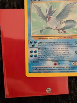 Articuno Arktos 17/62 German Non-Holo Rare Fossil Pokemon Card - Image 5