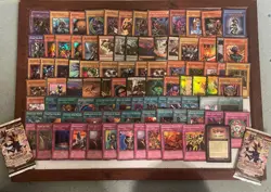 Yu-Gi-Oh! Card Lot of 90 & 2 Unopened Packs 1st Edition - Image 1
