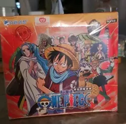 One Piece Toei Animation Trading Cards Sealed Box 30 Packs - Image 1