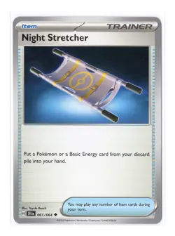 🛠 Pokemon TCG - Night Stretcher - Shrouded Fable #061/064 - Regular - NM Card - Image 1