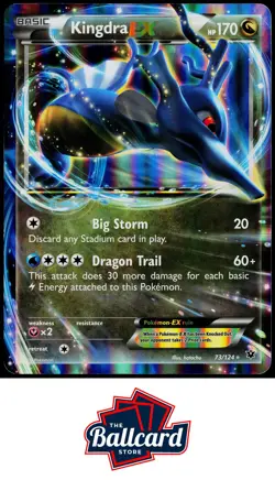 Jumbo Cards #073/124 Kingdra EX Jumbo - Image 1