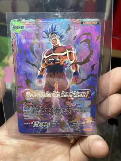 Ultra Instinct Son Goku Hero of Universe 7 Foil Dragon Ball Super Card Game | NM - Image 4