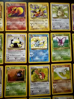 Vintage Pokemon Lot (42 Regular Cards, 1 Holo #5 Kangaskhan)1999 WOTC Jungle Set - Image 5