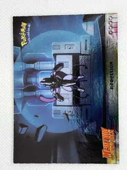 Topps Mewtwo Strikes Back Rebellion Holo Foil Vintage Card - Image 1