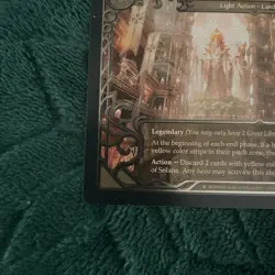 Flesh & Blood - Great Library of Solana - Near Mint Cold Foil Monarch - Image 5