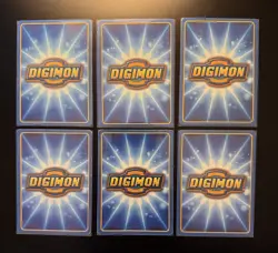 DIGIMON - Lot of 6 Vintage Cards - 1999 - Image 2