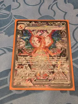Pokemon TCG Charizard EX Holo Ultra Rare Card 223/197 Obsidian Flames English - Image 1