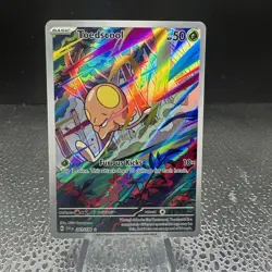 Pokemon Toedscool Scarlet & Violet Base Set Illustration Card 201/198 - Image 1