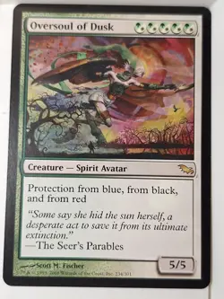 Oversoul of Dusk - Shadowmoor - Magic the Gathering MTG Nice! - Image 1