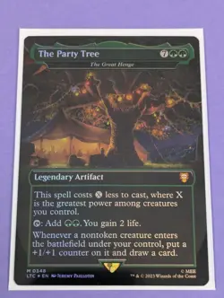 MTG: The Lord of the Rings: The Party Tree - The Great Henge Foil 0348 Mythic NM - Image 1