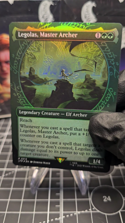 MTG FOIL Legolas, Master Archer 313 Showcase - The Lord of the Rings #313 - NM - Image 2