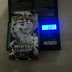 Very Heavy! 22.7g! Pokemon TCG SV10.5 White Flare Booster Pack Sealed! - Image 1