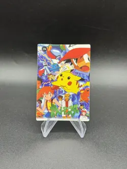 Pikachu Venusaur Holo Pokemon Vintage Pocket Monsters Vending Prism Sticker 258 - Image 2