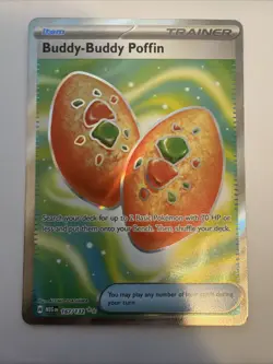 Buddy-Buddy Puffin 167/132 Mega Evolution Pokemon TCG Near Mint - Image 1