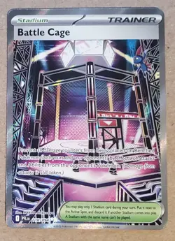 Battle Cage 116/094 ENGLISH Full Art - Pokemon TCG Phantasmal Flames - Image 1