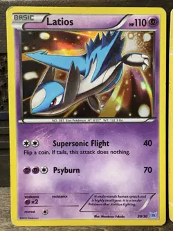 Pokemon Lot x2 Latios Holo 30/30 & Latias NonHolo 14/30 HP/MP XY Trainer Kit - Image 2