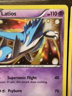 Pokemon Lot x2 Latios Holo 30/30 & Latias NonHolo 14/30 HP/MP XY Trainer Kit - Image 4