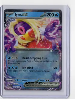Pokemon TCG Jynx ex 124/165 Sv: Scarlet & Violet 151 Double Rare Holo - Image 1