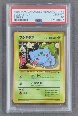 Bulbasaur 001 Quick Starter Gift Set Red Green Pokemon Pocket Monsters PSA 10 - Image 1