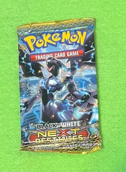 Black White Next Destinies Pokemon sealed pack - Image 1