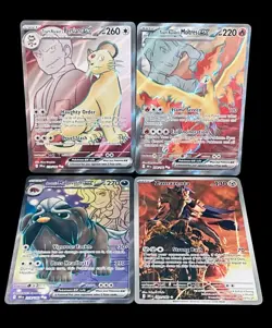 Pokemon Team Rocket’s Moltres #208 Bundle/Destined Rivals: Lot Of 4 🔥🔥 - Image 1