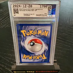 DARK CELEBI - HOLO - PSA NM 8 - 2004 POKEMON EX HIDDEN LEGENDS - #4/101 - Image 3