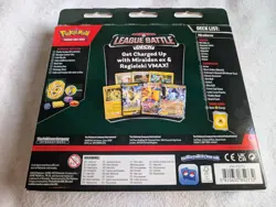 Pokemon TCG League Battle Deck Miraidon EX Regieleki VMAX Sealed - Image 2