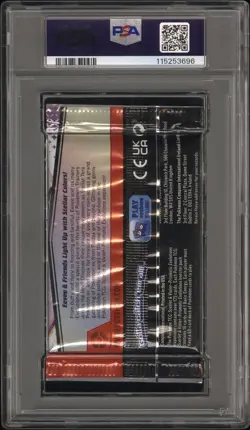 2025 POKEMON INT'L SCARLET & VIOLET PRISMATIC EVOLUTIONS BOOSTER PACK PSA 9 - Image 2