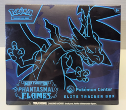 Phantasmal Flames Pokemon Center Elite Trainer Box (ETB) - Factory Sealed - Image 1