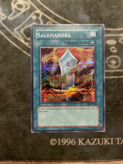 Yu-Gi-Oh! TCG Salamandra DDS-006 Prismatic Secret Rare - MP - Image 1