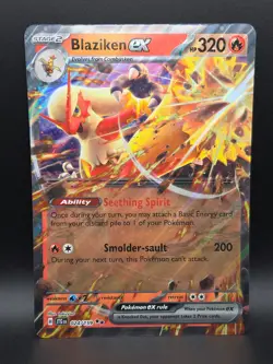 Pokemon TCG Blaziken ex 024/159 Journey Together Jumbo Card Oversized Card Promo - Image 2