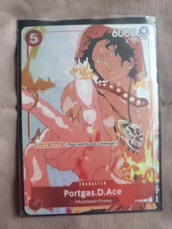 Portgas.D.Ace (Gift Collection 2023) P-028 One Piece Promotion Cards Foil - Image 4