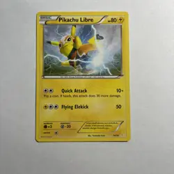 Pikachu Libre 14/30 Non-Holo XY Trainer Kit Pokemon Card - MP - Image 1