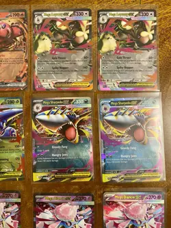 Mega Evolution Phantasmal Flame - EX Lot - 16 Cards Oricorio /Sharpedo/Heracross - Image 3